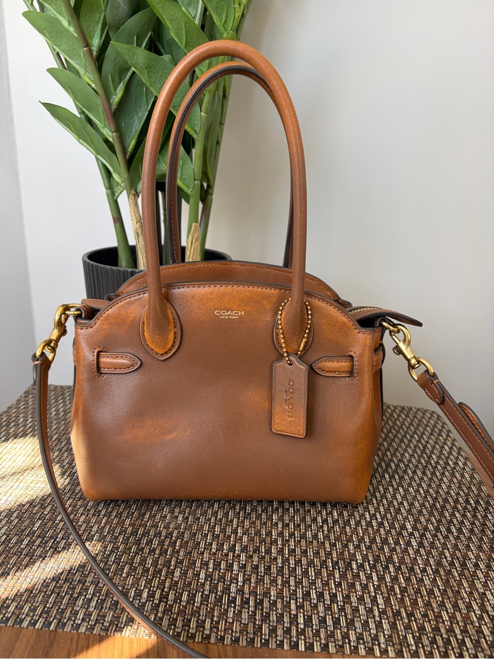 Coach Empire 21 Loved Leather PRICE FIRM